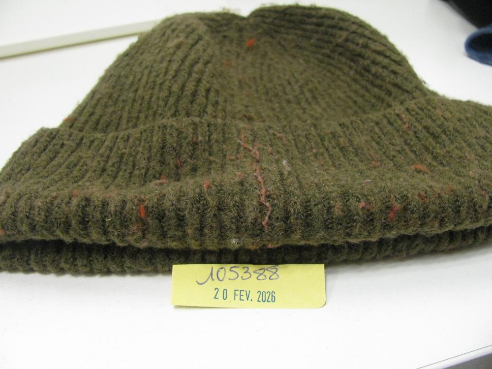 Vêtements, chaussures, accessoires : N° 2026001010 Trouvé(e) le : 20/02/2026