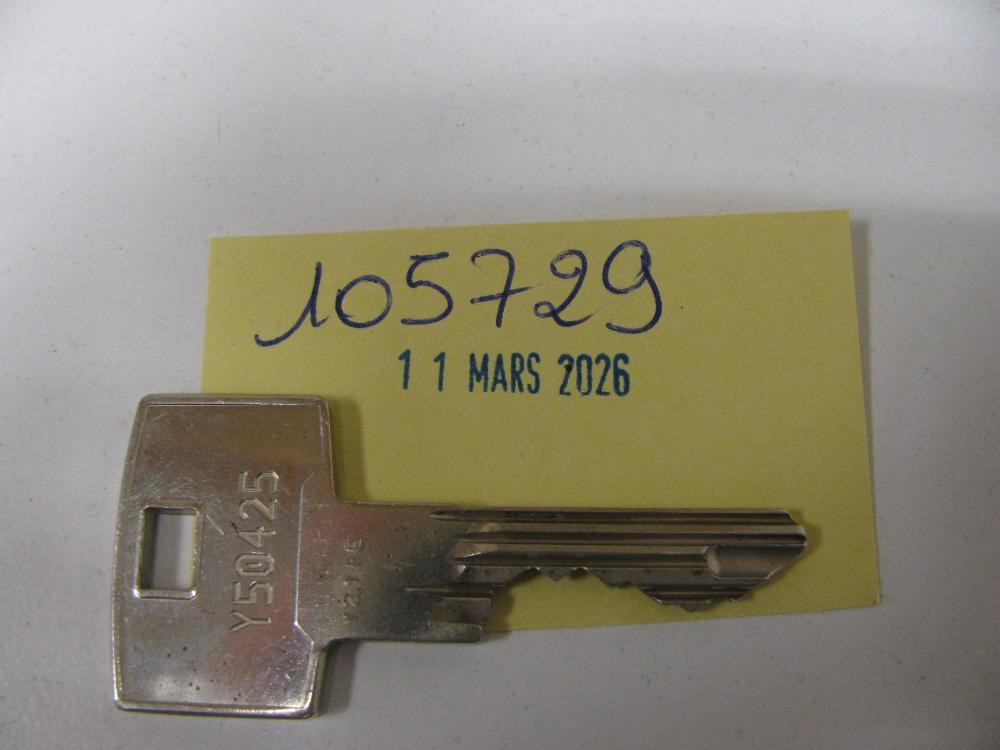 Clés : N° 2026001351 Trouvé(e) le : 11/03/2026