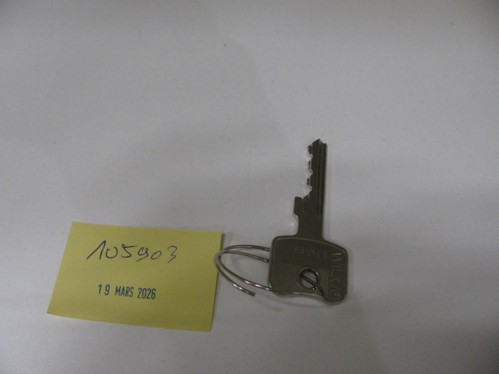 Clés : N° 2026001525 Trouvé(e) le : Thu Mar 19 00:00:00 CET 2026