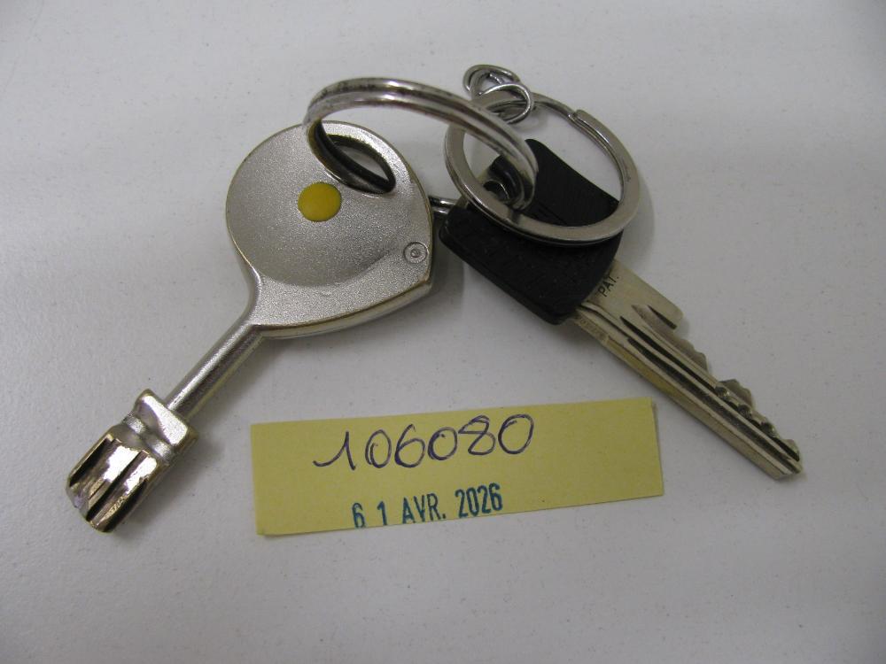 Clés : N° 2026001702 Trouvé(e) le : Wed Apr 01 00:00:00 CEST 2026