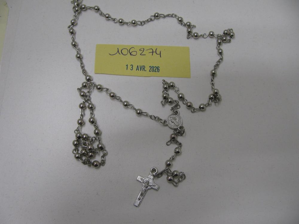 Montres et bijoux : N° 2026001896 Trouvé(e) le : Mon Apr 13 00:00:00 CEST 2026