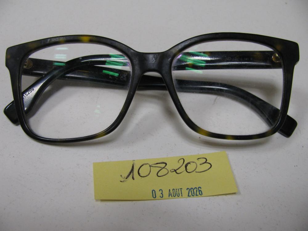 Lunettes : N° 2026003825 Trouvé(e) le : Mon Aug 03 00:00:00 CEST 2026
