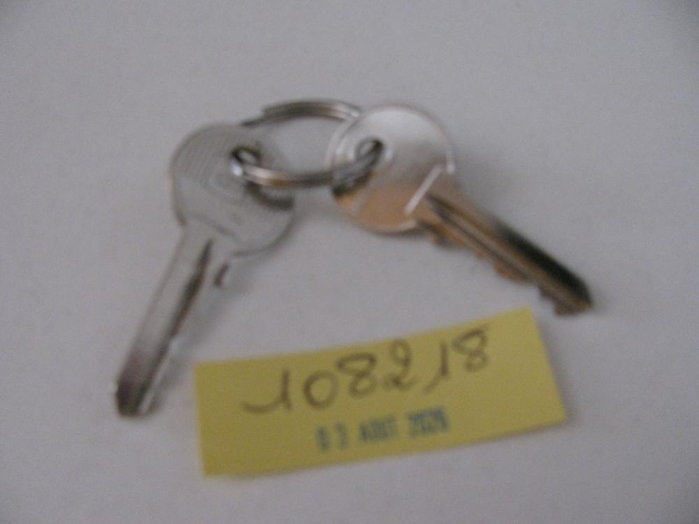 Clés : N° 2026003840 Trouvé(e) le : Mon Aug 03 00:00:00 CEST 2026