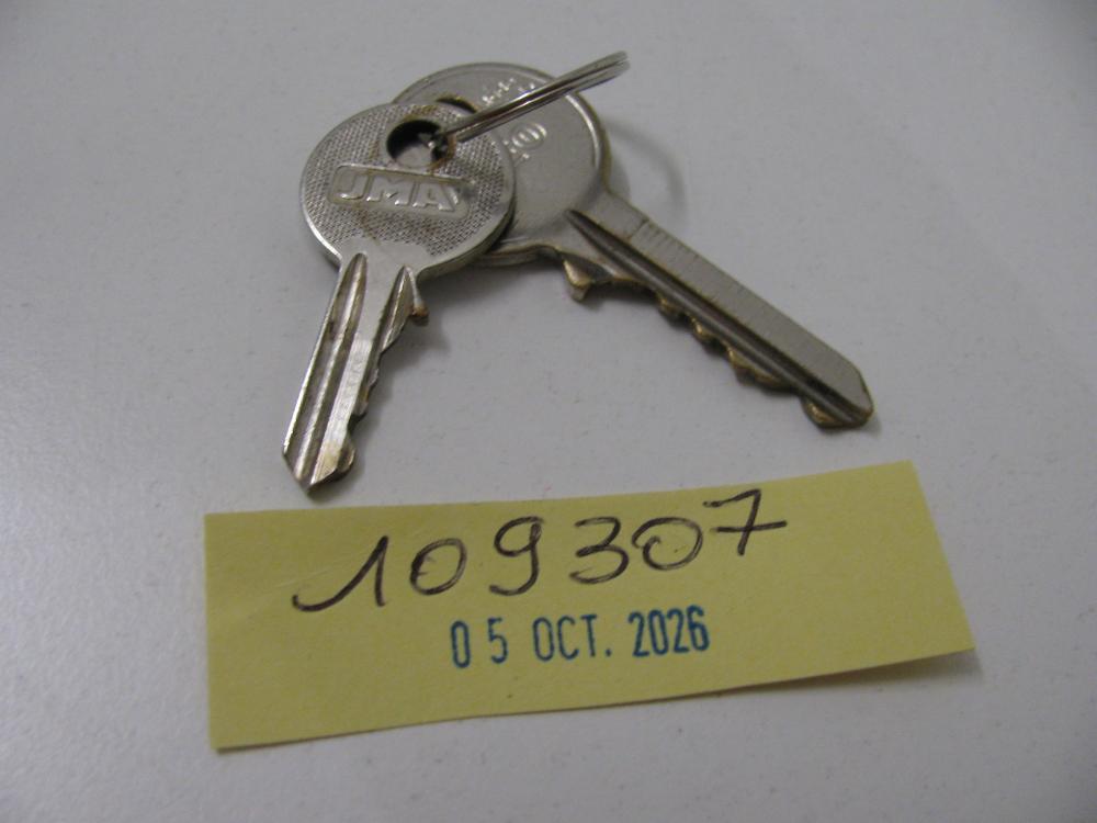 Clés : N° 2026004929 Trouvé(e) le : 05/10/2026