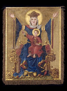 17e siècle, Taffetas de soie, Alliage cuivreux, Musée Historique