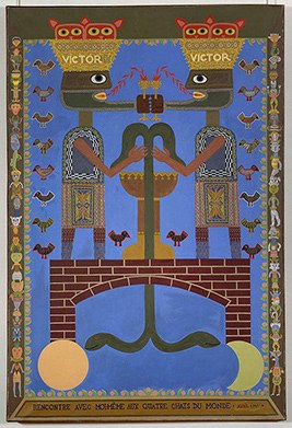 Victor BRAUNER, 1948  Huile sur toile, ADAGP Paris, MAMCS