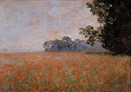 Claude MONET, vers 1890, Huile sur toile  65 x 92 cm, MAMCS