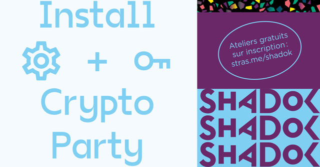 Affiche Install + Crypto Party