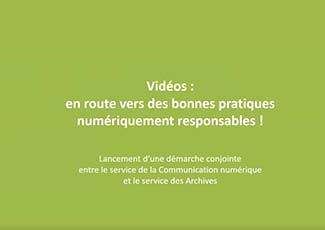 Thumbnail of Améliorer l’impact des vidéos - Optimisation de leur cycle de vie ▶