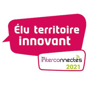 Logo Lauréat du label Territoire innovant 2021