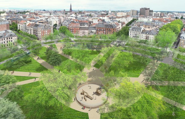 L’Eurométropole et les Villes de Strasbourg et Schiltigheim ont présenté le 15 mars le projet de tram nord, qui va profondément modifier et apaiser les paysages urbains.