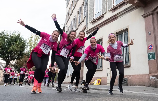 La marche-course, qui aura lieu dimanche matin dans les rues de la ville, constitue le temps fort d'un mois de mobilisation pour la lutte contre le cancer du sein.