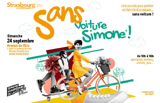 sans voiture Simone - événement festif du 24 septembre