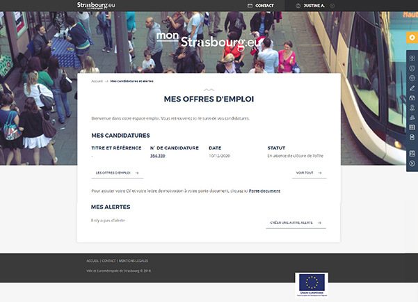 Comment candidater : Consulter candidatures 2