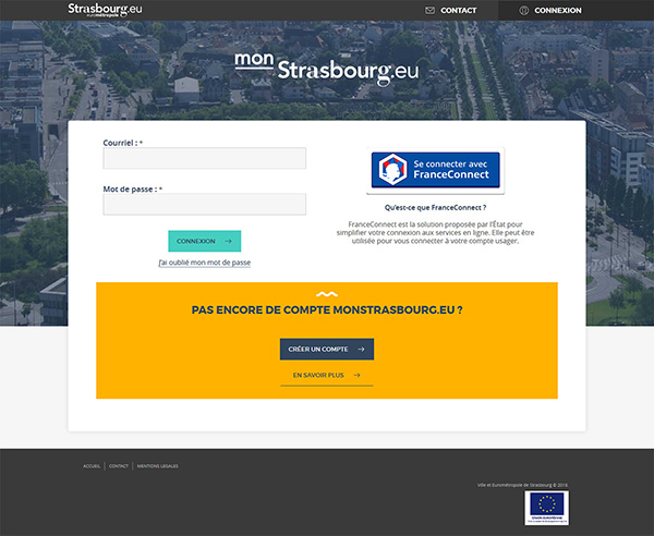 Comment candidater : Créer un compte 1