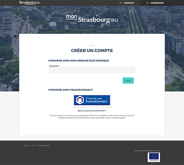 Comment candidater : Créer un compte 2