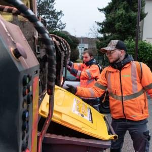 Organisation des activités de collecte dans le contexte des manifestations à
Strasbourg