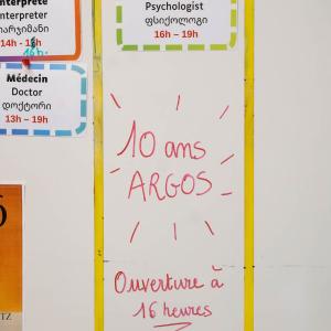 Argos fête dix ans d’expérimentation