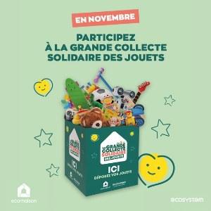 La Grande Collecte Solidaire des Jouets 2026